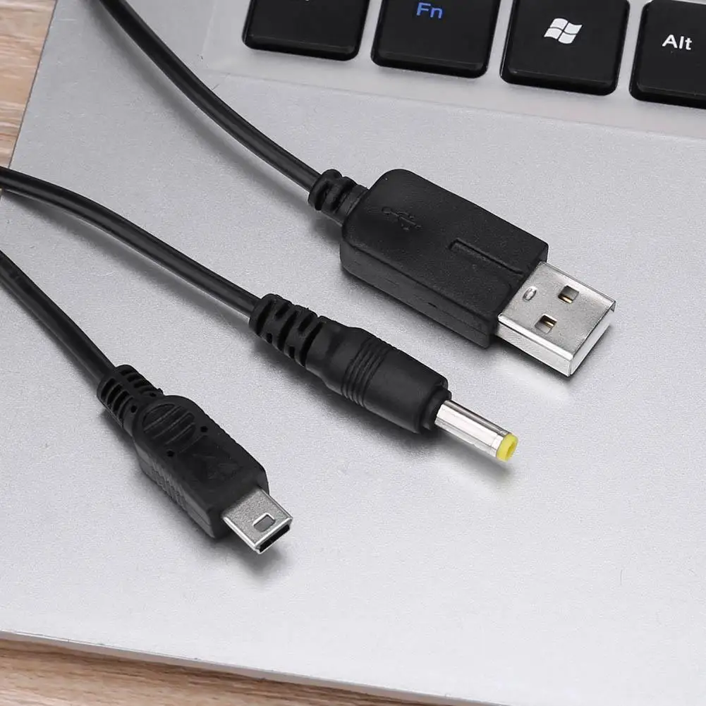 PSP Oyun Konsolu için 1.2 m USB Bağlantı Noktası Şarj Kablosu Görüntü 1