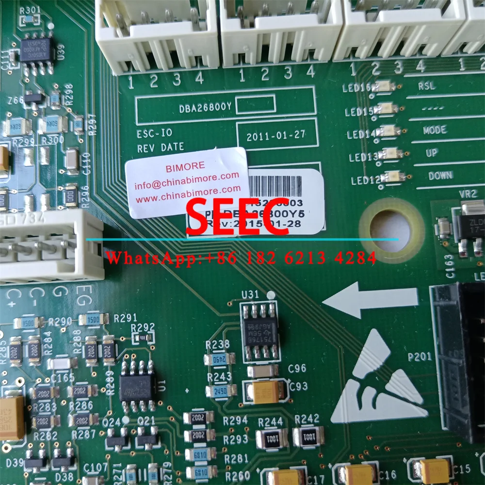 SEEC DBA26800Y5 Yürüyen Merdiven Ana PCB kartı İle ABA26800AVP9 DBA26800AH17 Görüntü 1