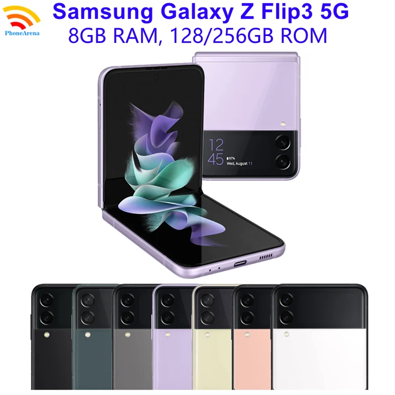 Samsung Galaxy Z Flip 3 Z Flip3 5G F711U1 F711N 6.7 