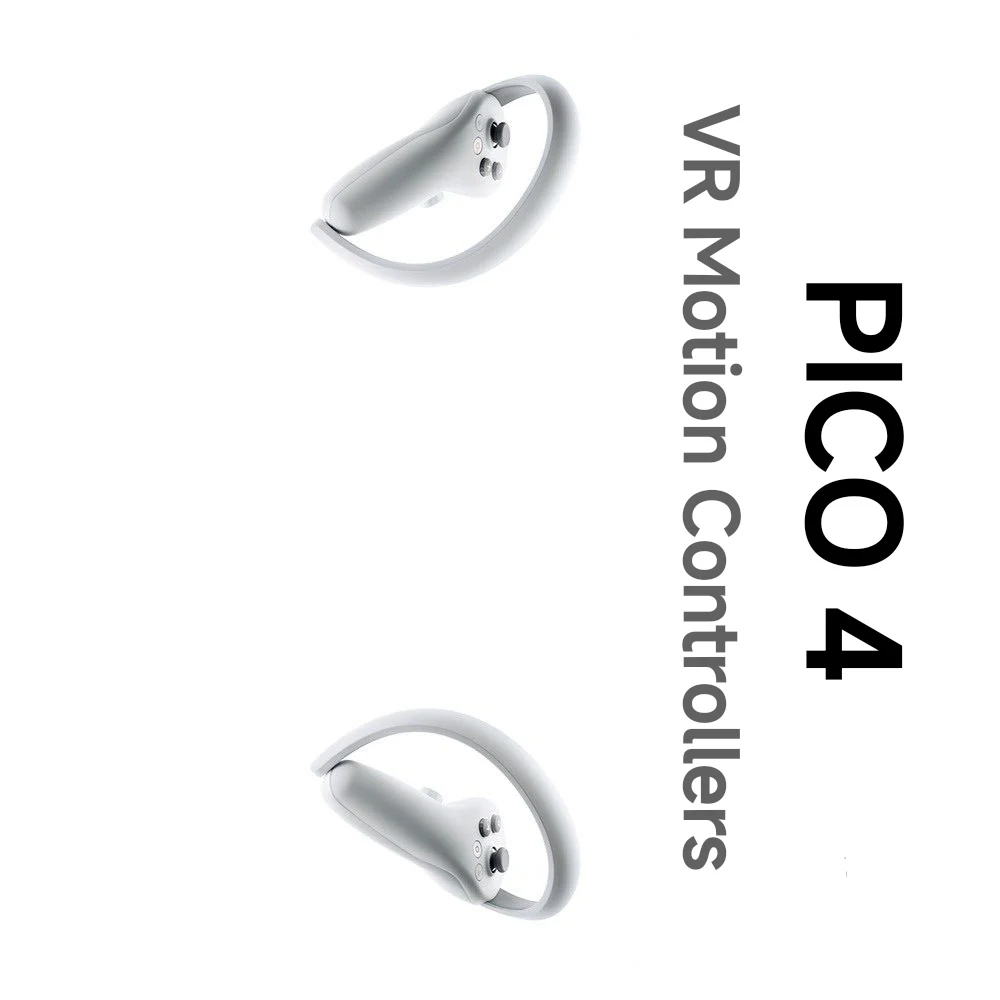 Sol / Sağ Kontrolörleri Akış Oyun Pico 4 All-İn-One 3D VR Gözlük Sanal Gerçeklik Kulaklık Görüntü 1