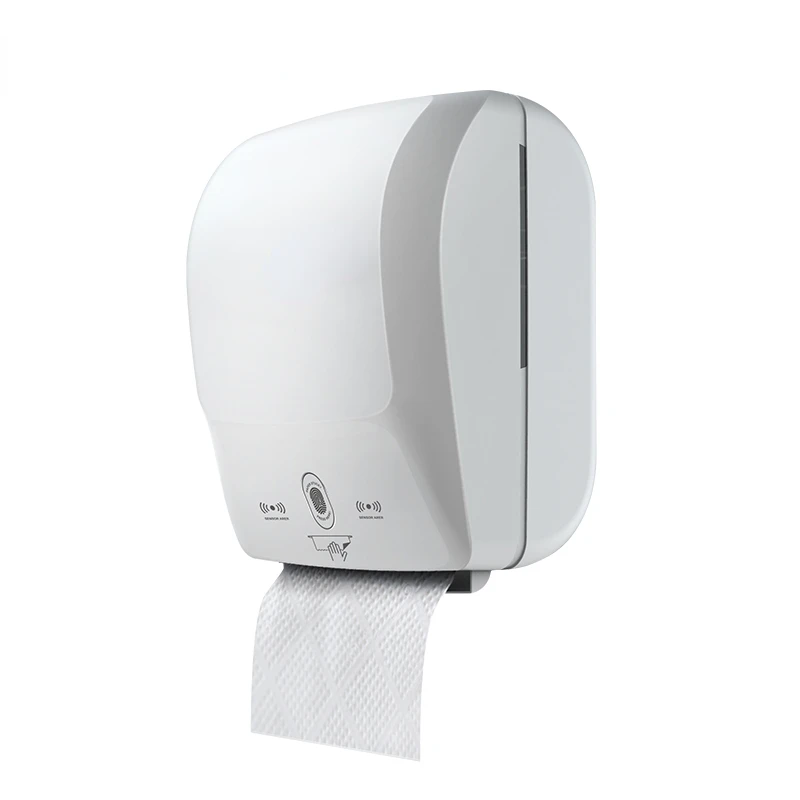 Sıcak satış merkezi Tuvalet banyo Duvara Monte fotoselli otomatik sensör kağıt havlu dispenseri Görüntü 1
