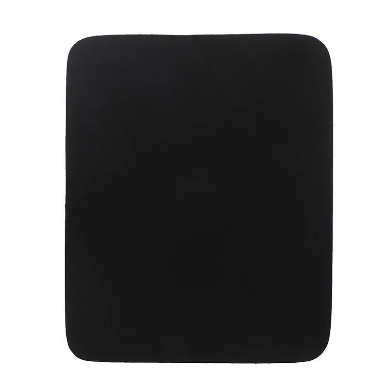 1 ADET 24x20 cm Siyah Düz Renk Oyun Mouse Pad Nemli Yerleşimler Hız / kontrol Kilitleme Kenar Görüntü 2