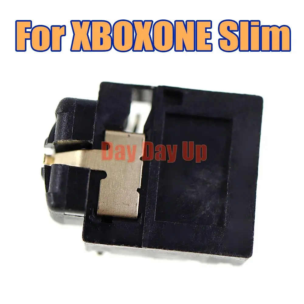 100 ADET 3.5 mm Ses Kulaklık Ses Jakı Fiş Kulaklık konektör soket Dock Bağlantı Noktası Xbox One Slim Xbox One S Denetleyici Görüntü 2