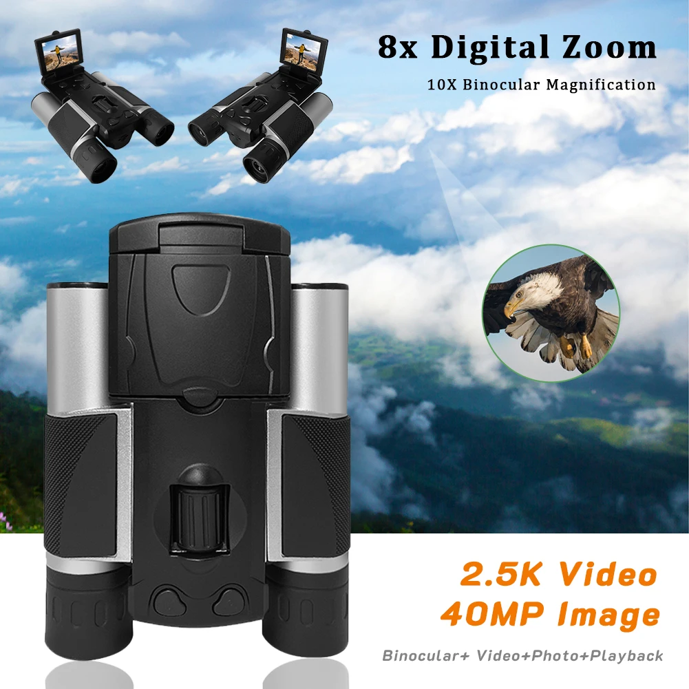 2.5 K 40MP dijital kamera Dürbün ile 2.0 