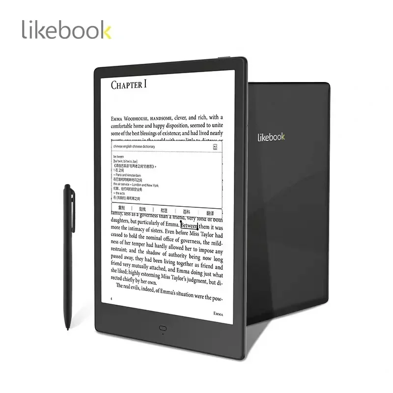 2023 ONİKS Likebook Alita K103 10.3 inç Android Akıllı El Yazısı Memo Elektronik Mürekkep Okuyucu işıklı e-kitap mürekkep ekran Görüntü 2