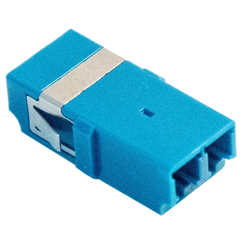 25/50/100/200/300/400 adet LC UPC dubleks fiber optik adaptör flanşsız Mavi SM DX çoğaltıcı flanşsız ücretsiz kargo 0.2 dB Görüntü 2