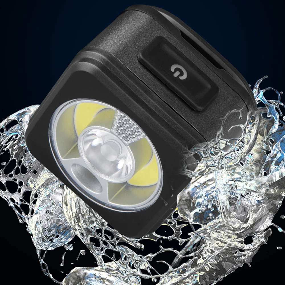 400LM LED far USB şarj taşınabilir kafa lambası çoklu ışık kaynağı 6 aydınlatma modları su geçirmez kamp koşu yürüyüş için Görüntü 2