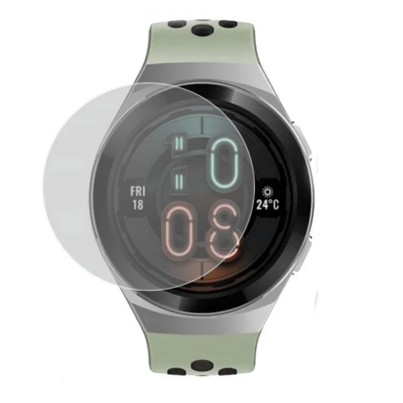 9H Temperli Cam Koruyucu Film Guard İçin Huawei İzle GT 2e / GT2 E Spor Smartwatch Ekran Koruyucu Kapak GT2E Koruma Görüntü 2