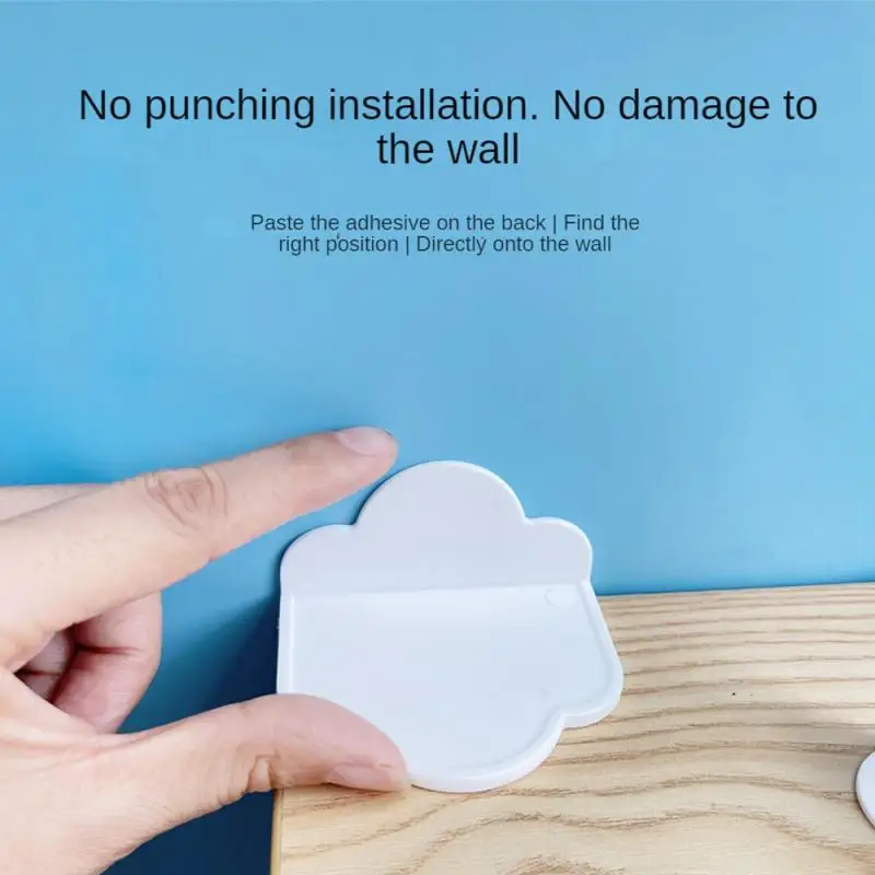 Anti-ucu Tutucu Çok kullanımlı Punch - ücretsiz Anti-ucu Bulut Şekli Mobilya Donanım Anti-rollover Sabitleyici Ev Depolama Görüntü 2