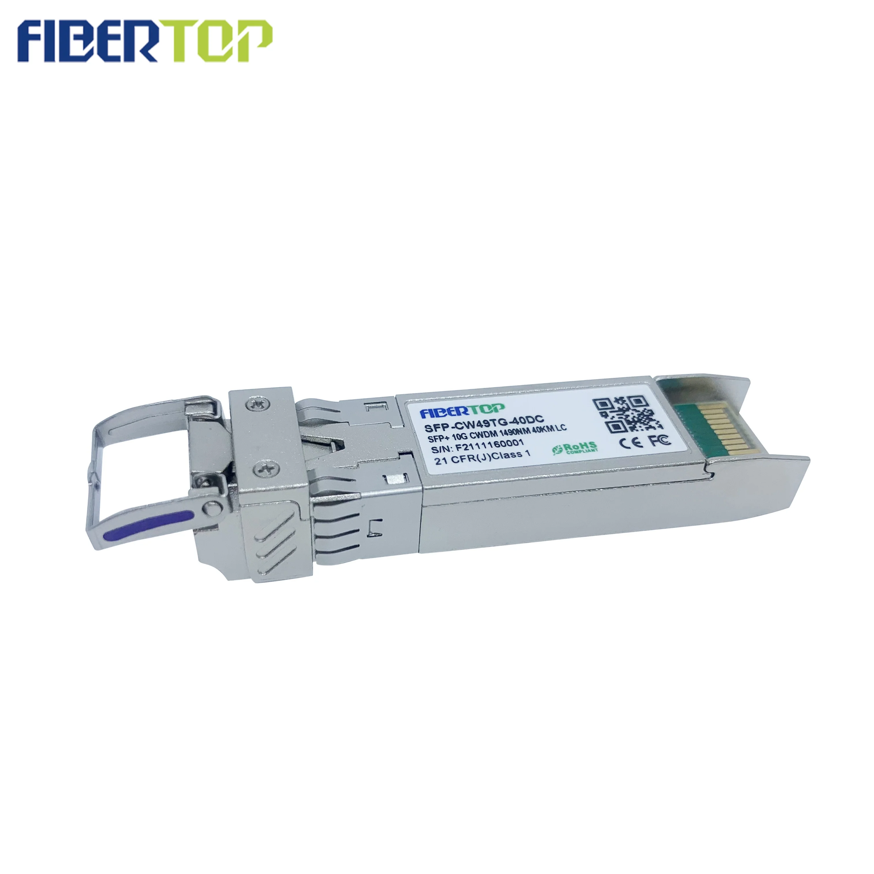 FİBERTOP 10g cwdm sfp + optik modül en iyi fiber optik internet doğrudan bağlantılı alıcı-verici Görüntü 2