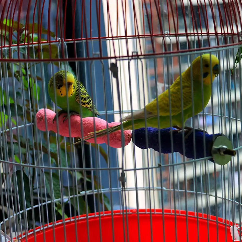 HOTBird Pençe Gaga Taşlama Çubuğu Papağan Diş Taş Sopa Pet Çiğnemek Levrek Oyuncak Dekor Görüntü 2
