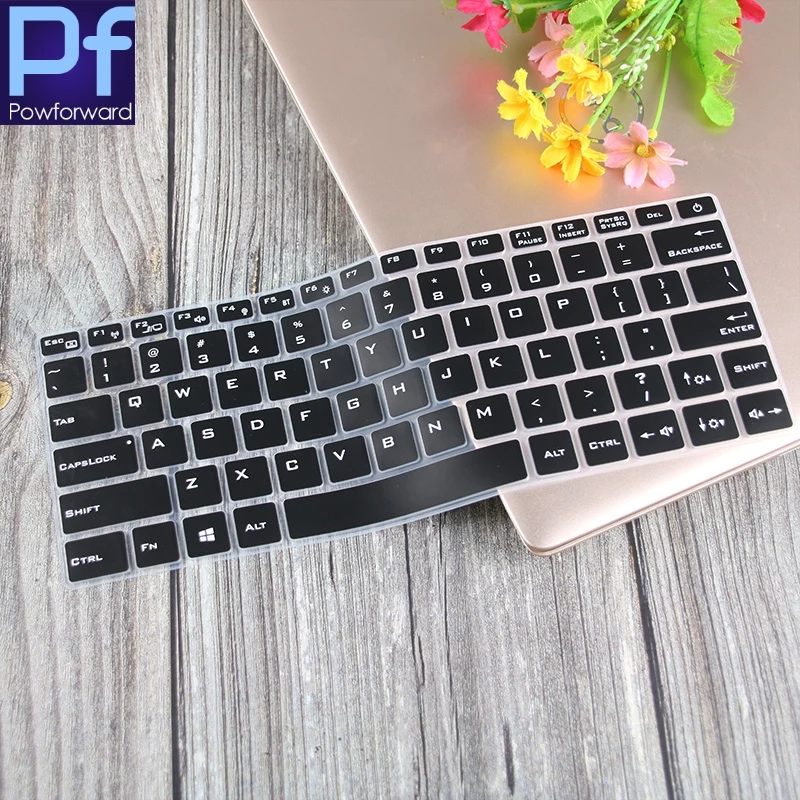 Için MECHREVO S1 Pro 14 inç klavye kapağı inç Dizüstü Silikon Laptop Klavye kapak Koruyucu Cilt Görüntü 2