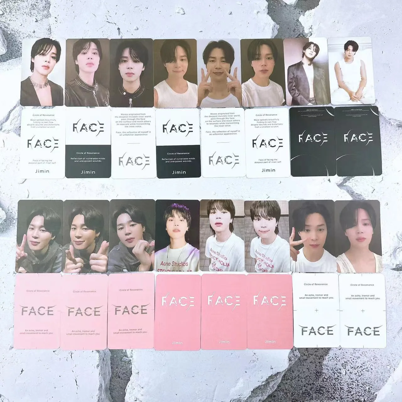Kpop Idol 2-3 adet / takım Lomo Kartı Jımın YÜZ Kartpostal Albümü Yeni Fotoğraf Baskı Kartları Resim Hayranları Hediyeler Koleksiyonu Görüntü 2