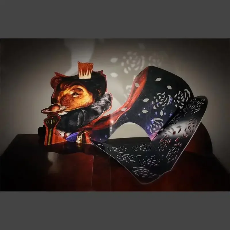 Nadir Baskı Küçük Prens Pop-up Kitap 3D Ciltli Tam renkli ışık Flip kitap Peri Masalı iç Açıcı Hikaye çocuk hediye Görüntü 2