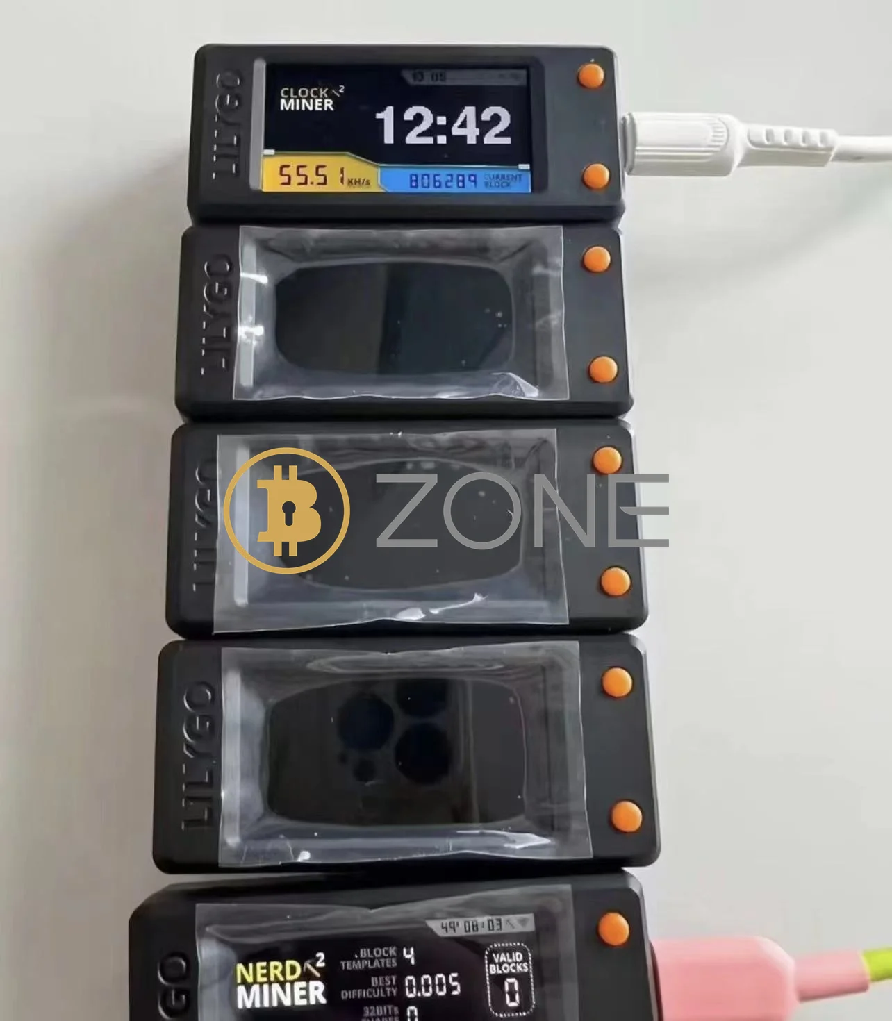 Nerdminer Nerd Madenci T Ekran S3 Bitcoin PİYANGO Madenci Görüntü 2