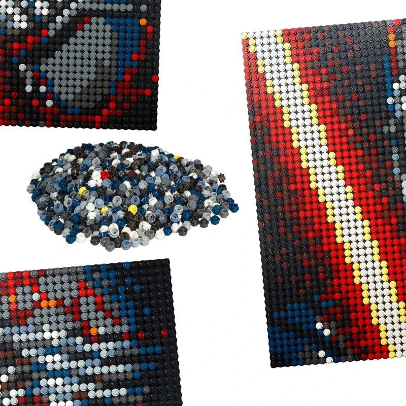 Piksel Sanat Boyama yapı tuğlaları 31200 Klasik Film Mozaik Resim Blokları MOC Seti Rakamlar Oyuncaklar Yetişkin Erkek Yılbaşı Hediyeleri DIY Görüntü 2