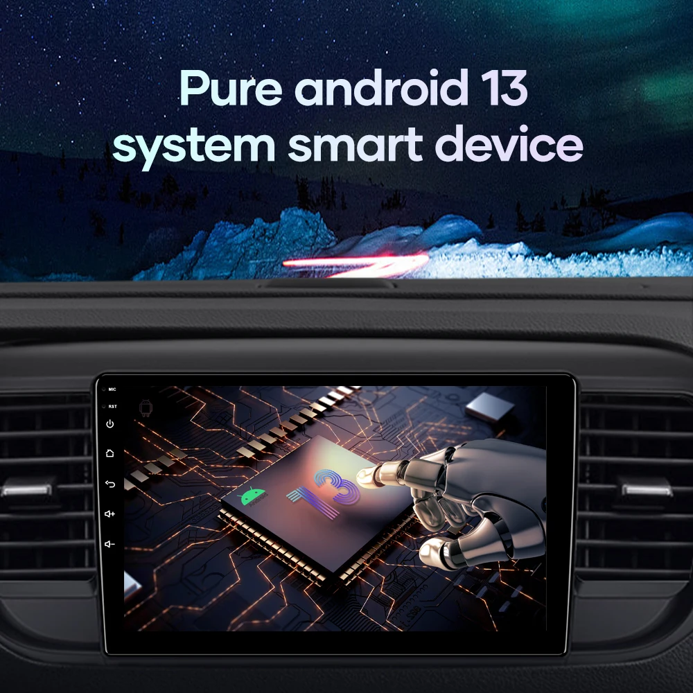 Prelingcar Android 13.0 HİÇBİR DVD 2 Din Araba Radyo Multimedya Video Oynatıcı Navigasyon GPS Honda Accord 9 İçin 2013-2019 Yıl Görüntü 2