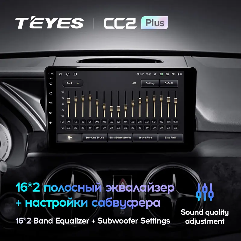 TEYES CC2L CC2 Artı Mercedes Benz GLK Sınıfı X204 2012-2015 Araba Radyo Multimedya Video Oynatıcı Navigasyon GPS Android Hiçbir 2din 2 din dvd Görüntü 2
