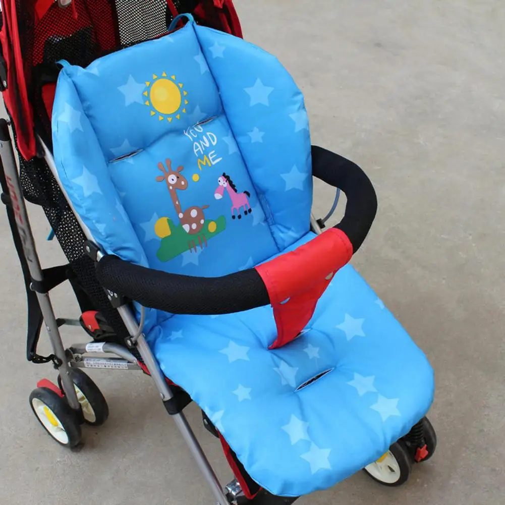 Yeni Rahat Bebek Arabası Ped Dört Mevsim Genel yumuşak koltuk minderi Çocuk araba koltuk minderi Çocuklar Puset koltuk minderi 78cm Görüntü 2