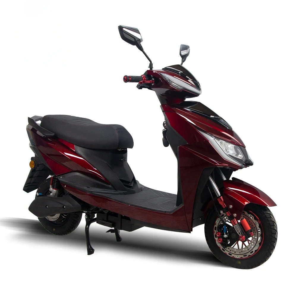 erkekler için 2023 yeni scooter modeli 1000W-1500W 55km/s 60KM elektrikli motosiklet Görüntü 2