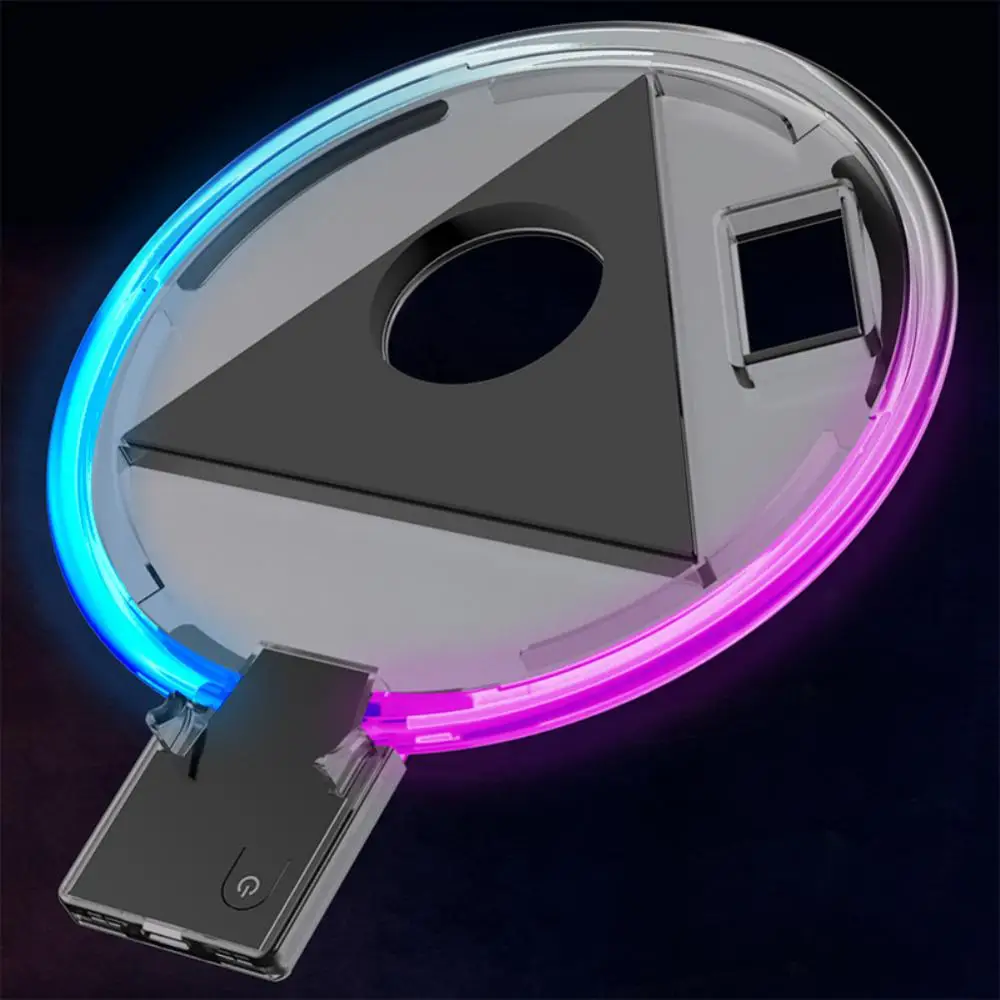 1/2/3 ADET Ayarlanabilir RGB Taban LED atmosfer ışığı Standı Dikey Yatay İstasyonu Tutucu PS5 Konsolu ışıklar Şerit Oyun Görüntü 3