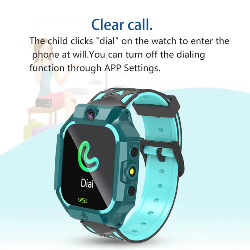 1/2/3 ADET Çocuklar akıllı saat Sım Kart acil durum araması telefon Smartwatch Çocuklar İçin Su Geçirmez Kamera Konumu İzci Hediye İçin erkek Görüntü 3