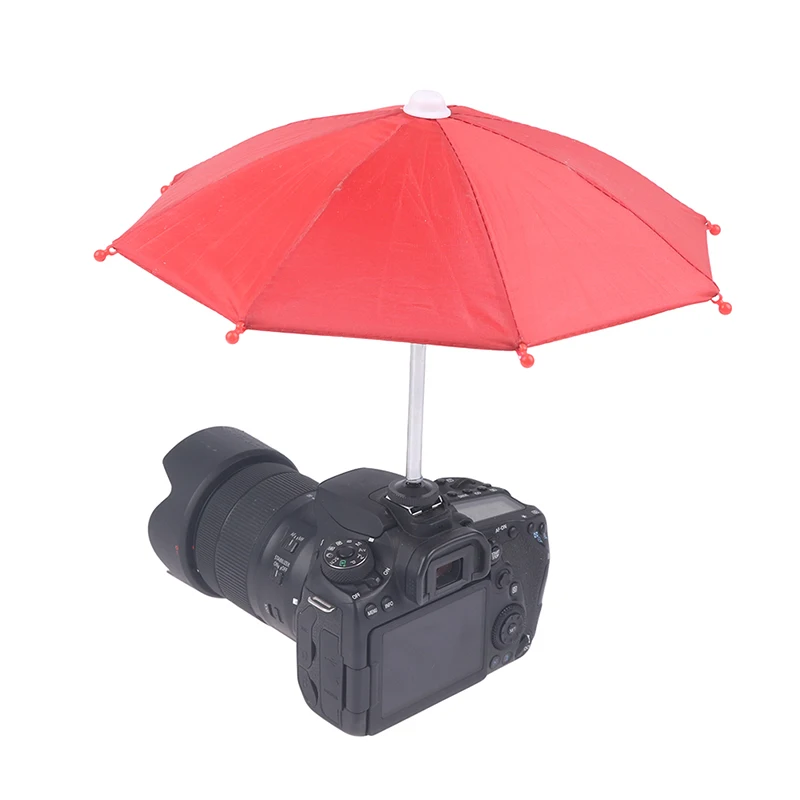 1 adet Dslr Kamera Şemsiye Güneşlik Yağmurlu Tutucu Genel Kamera Fotoğraf Kamera Şemsiye Kamera Aksesuarları 10 Renkler Görüntü 3