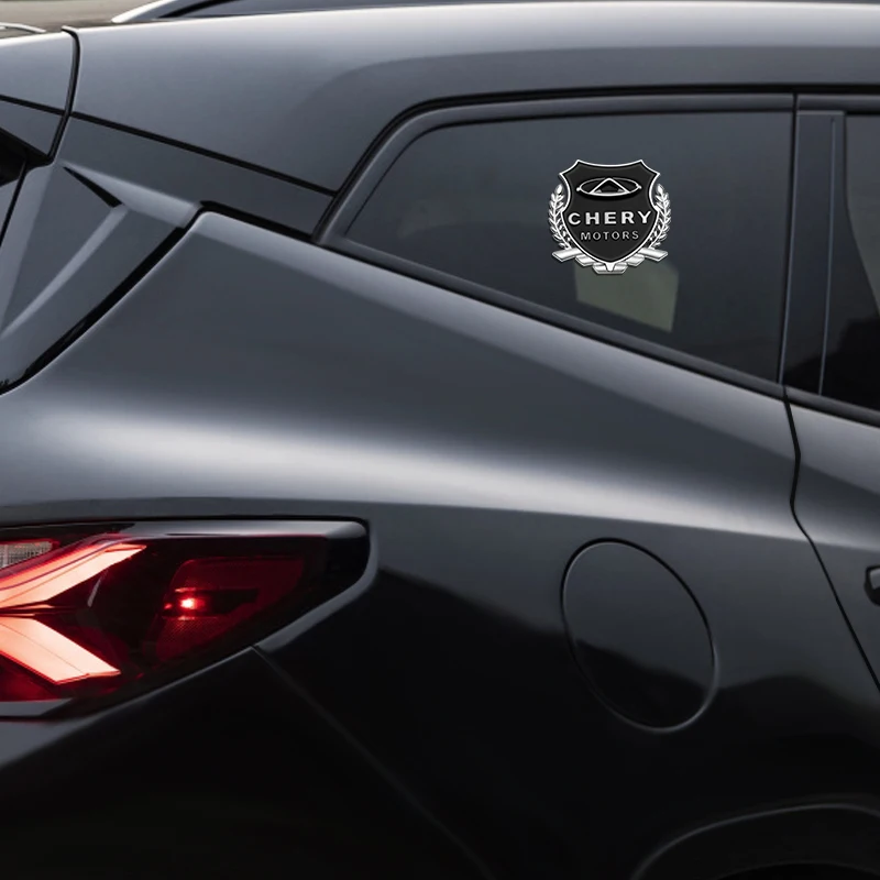 2 Adet Araba yan pencere camı Vücut Çamurluk Sticker araba logosu amblem Rozet Çıkartması BMW Hyundai Mercedes Benz Porsche Kia VW Nissan Görüntü 3
