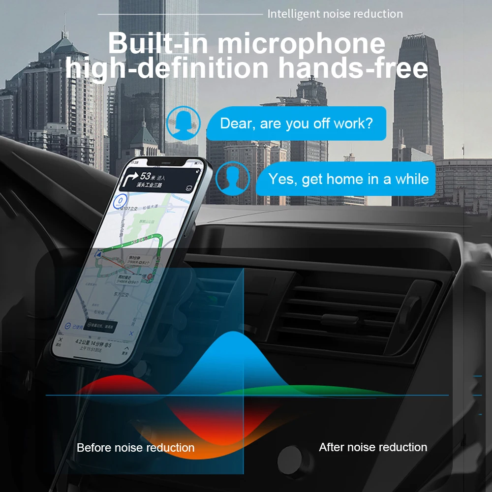 3.5 MM kablosuz Bluetooth Uyumlu 5.0 Alıcı Aux Handsfree Stereo Ses Adaptörü Alıcısı Araba Kulaklık Hoparlör Görüntü 3