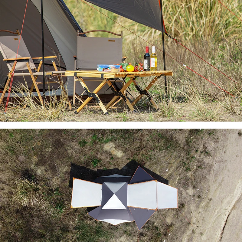 Büyük Kapasiteli aile çadırı Piknik, Otomatik Açılış, Pop-up Tasarım, Açık, Kamp, 3-4 Kişi Görüntü 3