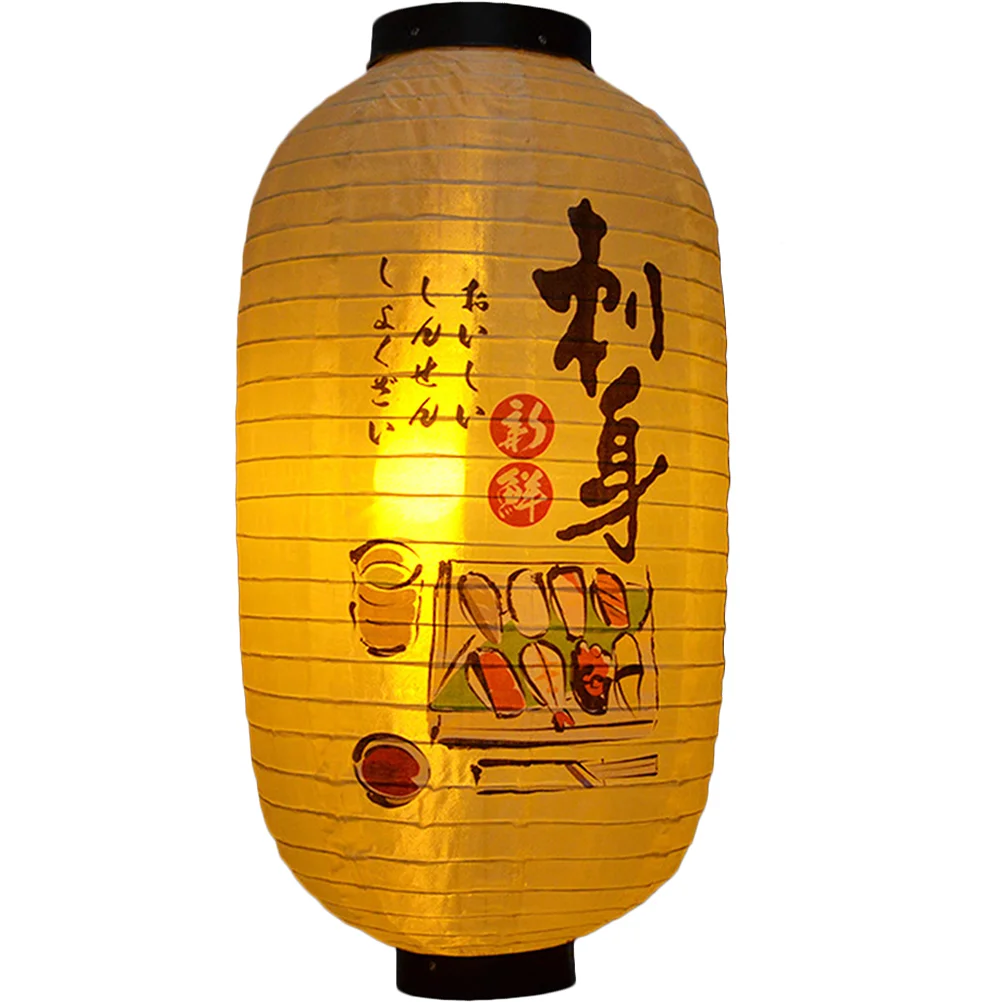 Dekoratif parti fener dekoratif ipek fener Japon fener modeli ipek fener süsleme Görüntü 3
