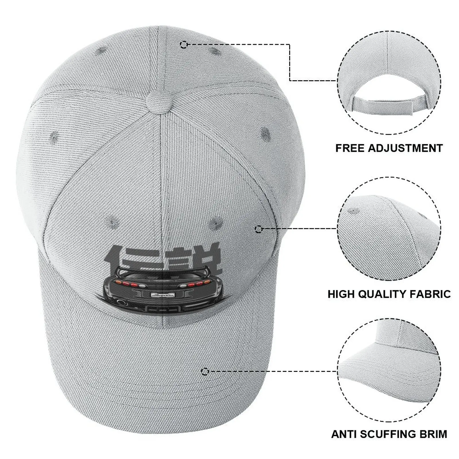 Efsane Supra MK - 4 (Süper Siyah) beyzbol şapkası Şapka Snapback Kap Golf Giyim / - F - / erkek Şapka Kadın Görüntü 3