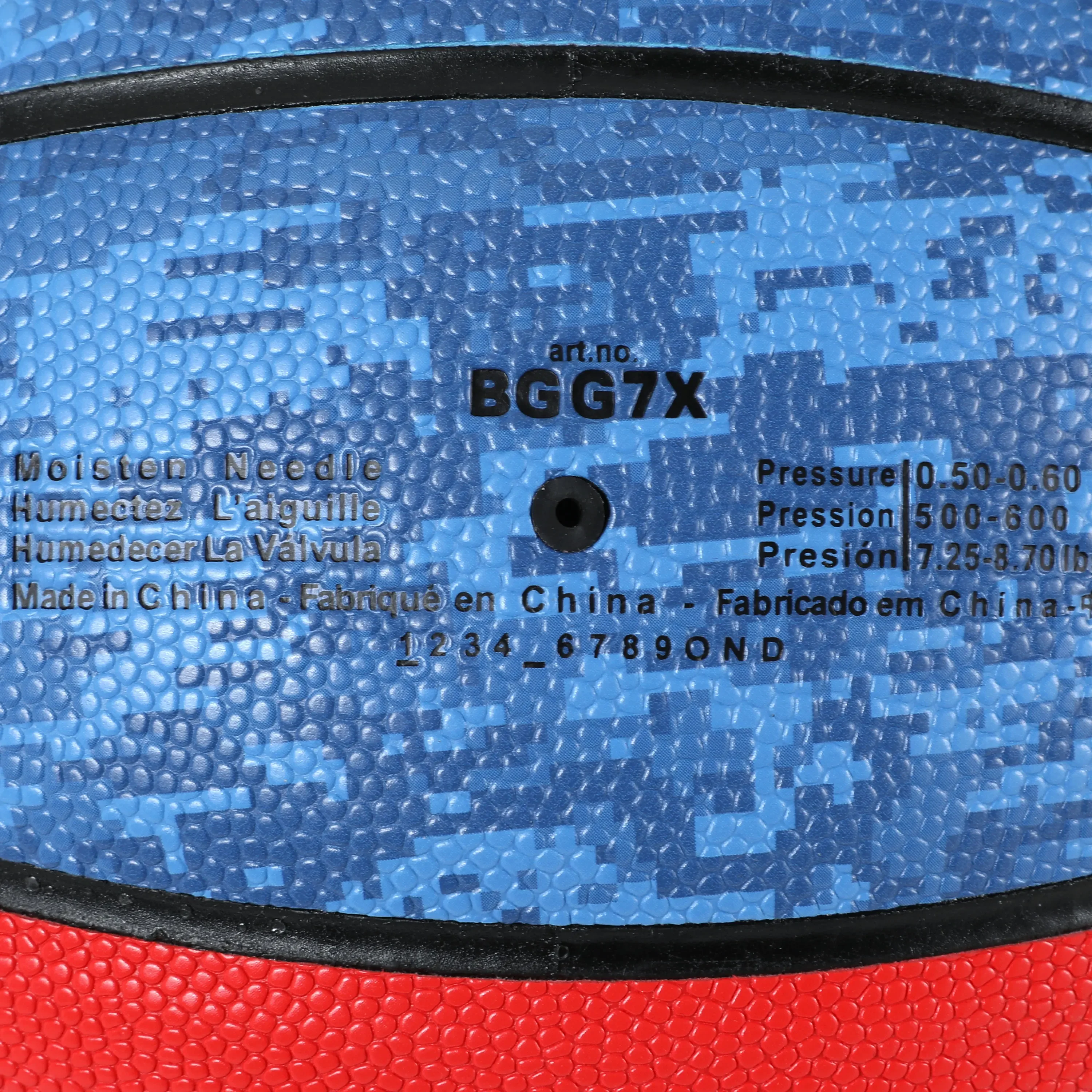 Erimiş GG7X Basketbol Topu GG7X Resmi Boyut 7/6/5 PU Deri Açık Kapalı Maç Eğitimi Erkekler Kadınlar Genç Baloncesto Görüntü 3