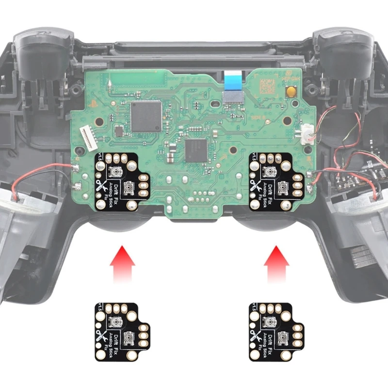 Joystick Drift Onarım Kurulu Gamepad Analog Başparmak Drift Düzeltme Mod PS5-PS4 95AF Görüntü 3