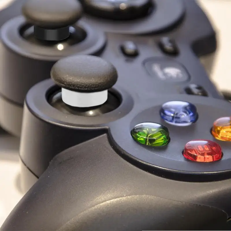 Joystick Koruyucuları Aşınmaya dayanıklı Joystick Koruyucu Halka Oyun Oynarken Görünmez Koruma Buhar Güvertesi/Xbox için Kullanılır Görüntü 3