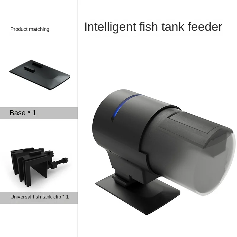 Otomatik Balık Besleyici dijital ekran Akıllı Zamanlama Besleyici Balık Tankı Balık Besleyici dijital ekran Besleyici Görüntü 3