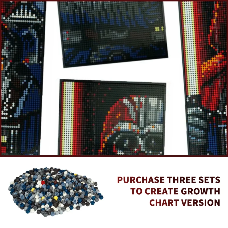 Piksel Sanat Boyama yapı tuğlaları 31200 Klasik Film Mozaik Resim Blokları MOC Seti Rakamlar Oyuncaklar Yetişkin Erkek Yılbaşı Hediyeleri DIY Görüntü 3
