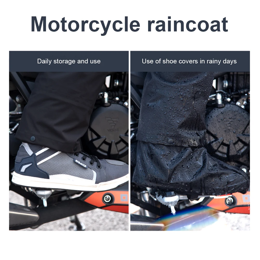 SULAITE Erkekler Motosiklet Yağmurluk Motosiklet yağmurluk Moto Yansıtıcı yağmurluk Ceket Pantolon Biker Yağmur Su Geçirmez Motosikletçi Görüntü 3
