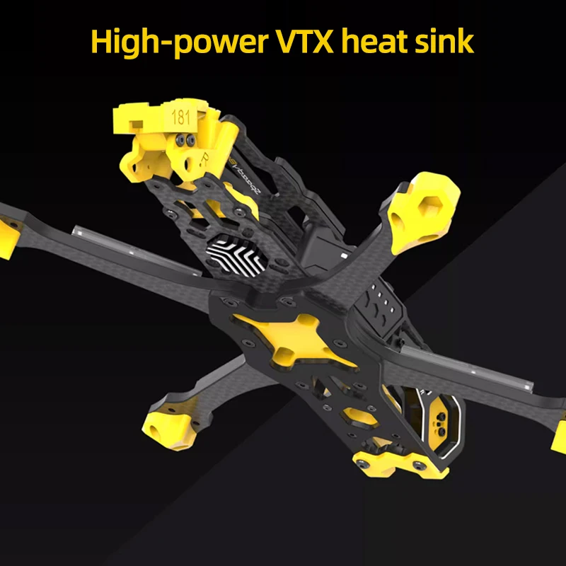 SpeedyBee Master 5 V2 Drone çerçeve kiti 5 inç 130° FOV Analog / O3 Hava Ünitesi VTX / Bağlantı RC FPV Yarış Freestyle Drone Quadcopter Görüntü 3