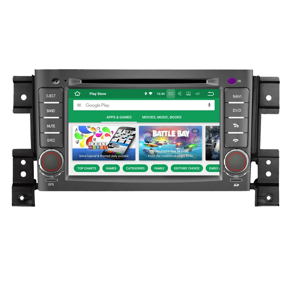 Suzuki Grand Vitara için Android 8.0 Dokunmatik Ekran Ses 2 Din Araba Stereo Bluetooth Telefon Bağlantı MP3 DVD GPS Navigasyon S200 Görüntü 3