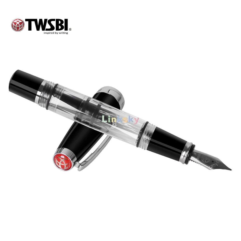 TWSBI Elmas Mini Klasik Dolma Kalem-Siyah,biraz daha küçük elleri olanlar için mükemmel, Yazma malzemeleri, Hediye kalemi Görüntü 3