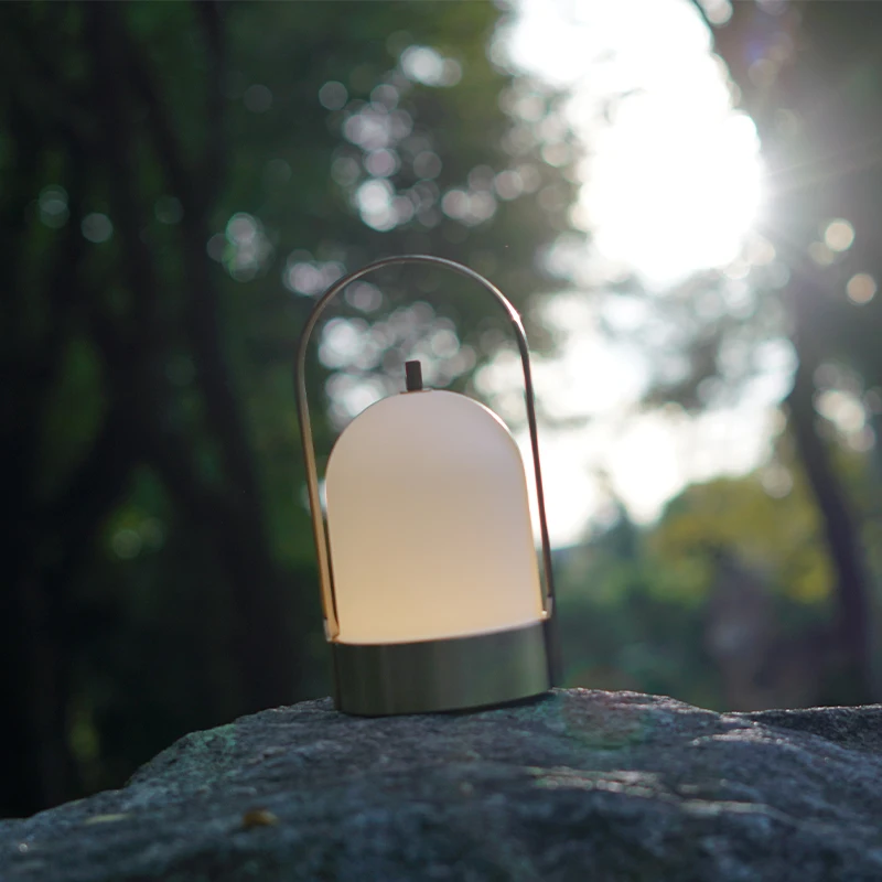 USB şarj edilebilir alüminyum led lamba kamp ışık açık çadır fener lamba taşınabilir katlanabilir asılı kamp feneri Görüntü 3