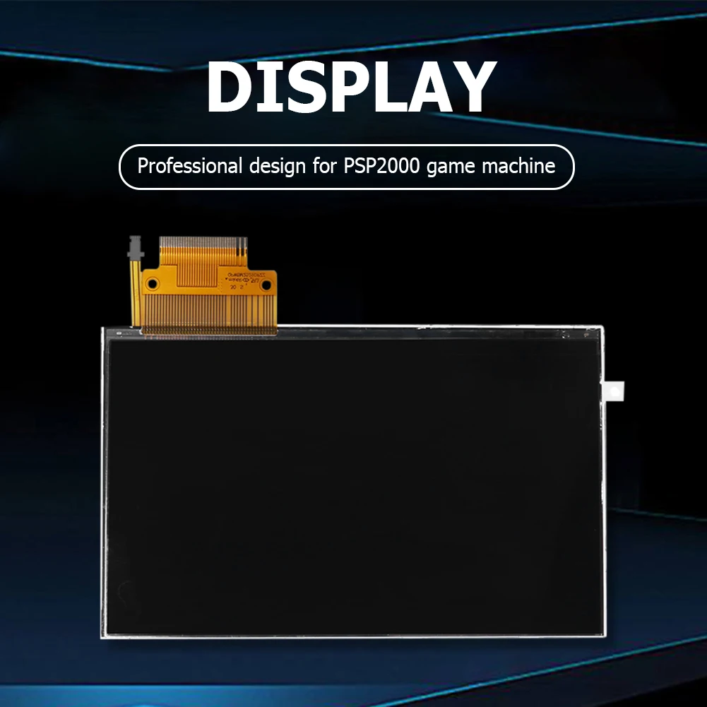 Yedek LCD Ekran Aksesuarları Kolay Kurulum için Uyumlu PSP 2000/2001/2003/2004 LCD ekran Yedek Parçalar Görüntü 3