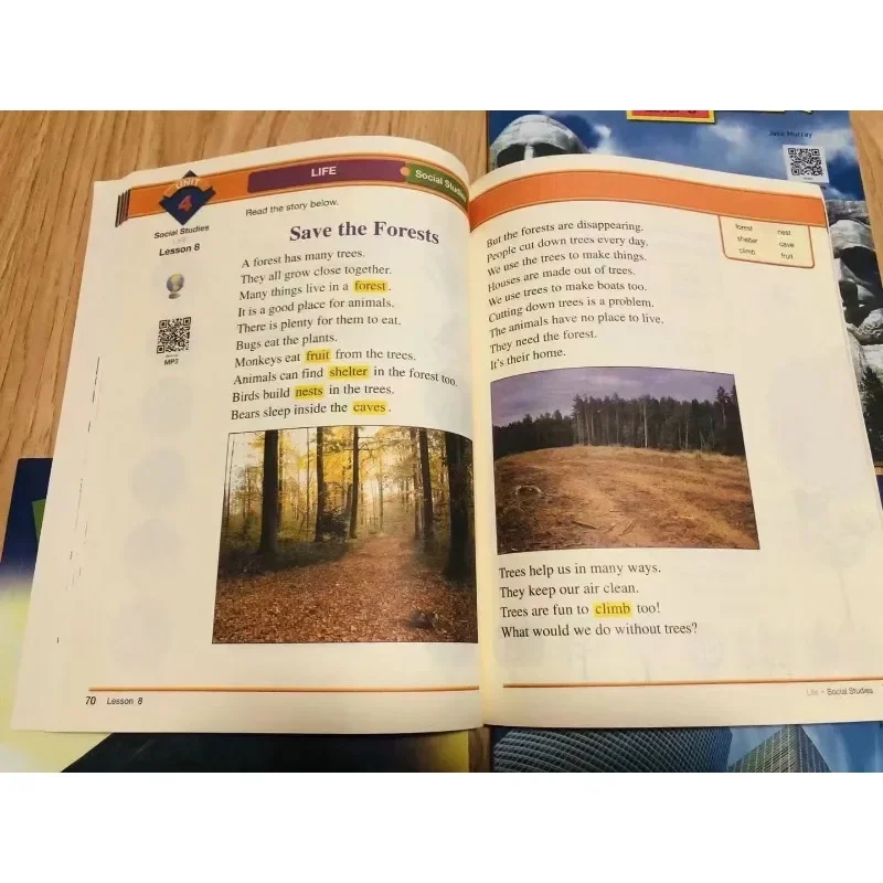 4 Kitap/set Okuma Kelime Eğitim Kitapları Çocuklar için for3-6 Yaşında livre Görüntü 4