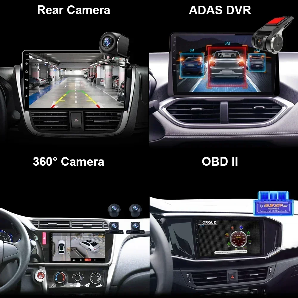 Android 13 Hyundai Sonata 7 İçin LF 9 2015 - 2018 Araba Radyo Kablosuz Carplay Otomatik Stereo QLED AHD Hiçbir 2din BT Multimedya DSP RDS Görüntü 4