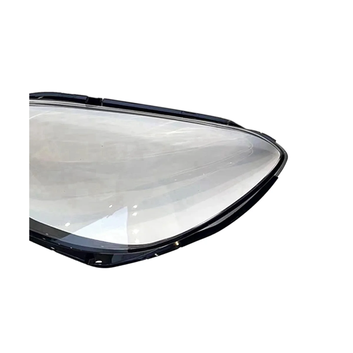 Araba Far Kapağı Şeffaf Lens Başkanı İşık Lambası Gölge BMW 6 Serisi için F06 F12 F13 M6 630 640 2015-2017 Sol Görüntü 4