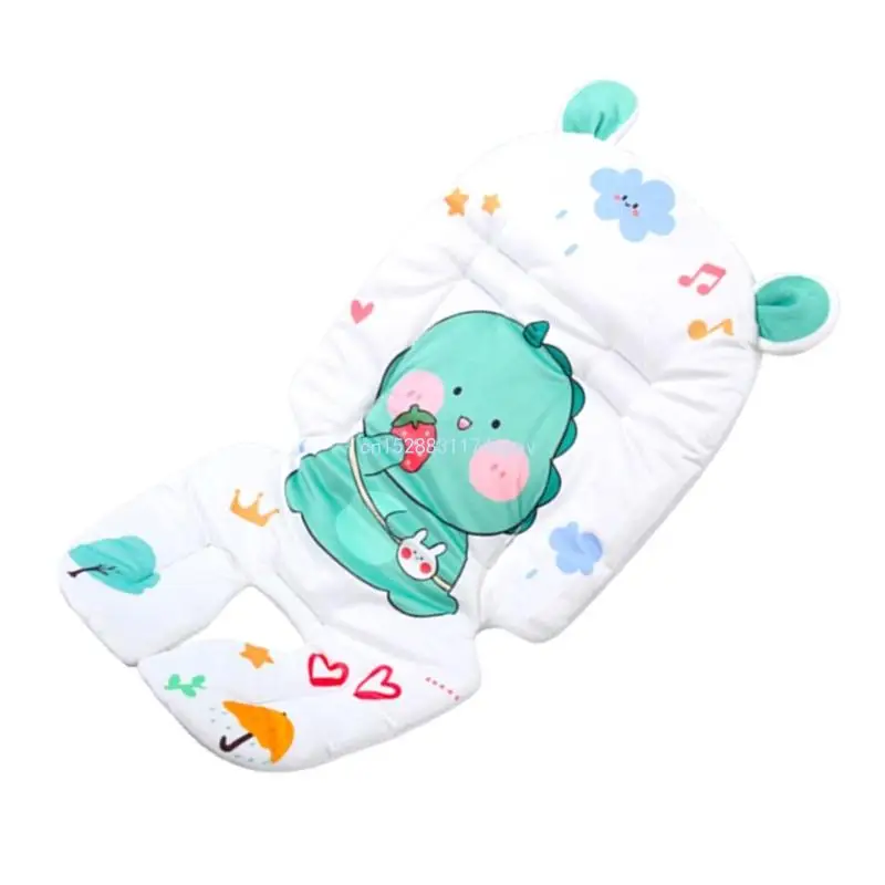 Bebek Arabası Yastık Karikatür Yumuşak Bebek Vücut Desteği Yastık Puset Pad Dropship Görüntü 4