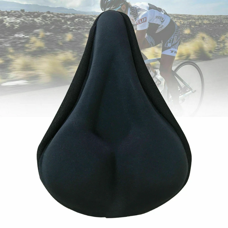 Bisiklet Eyer 3D Yumuşak bisiklet koltuğu Kapağı Rahat köpük koltuk minderi Bisiklet Eyer Bisiklet Bisiklet Aksesuarları Görüntü 4