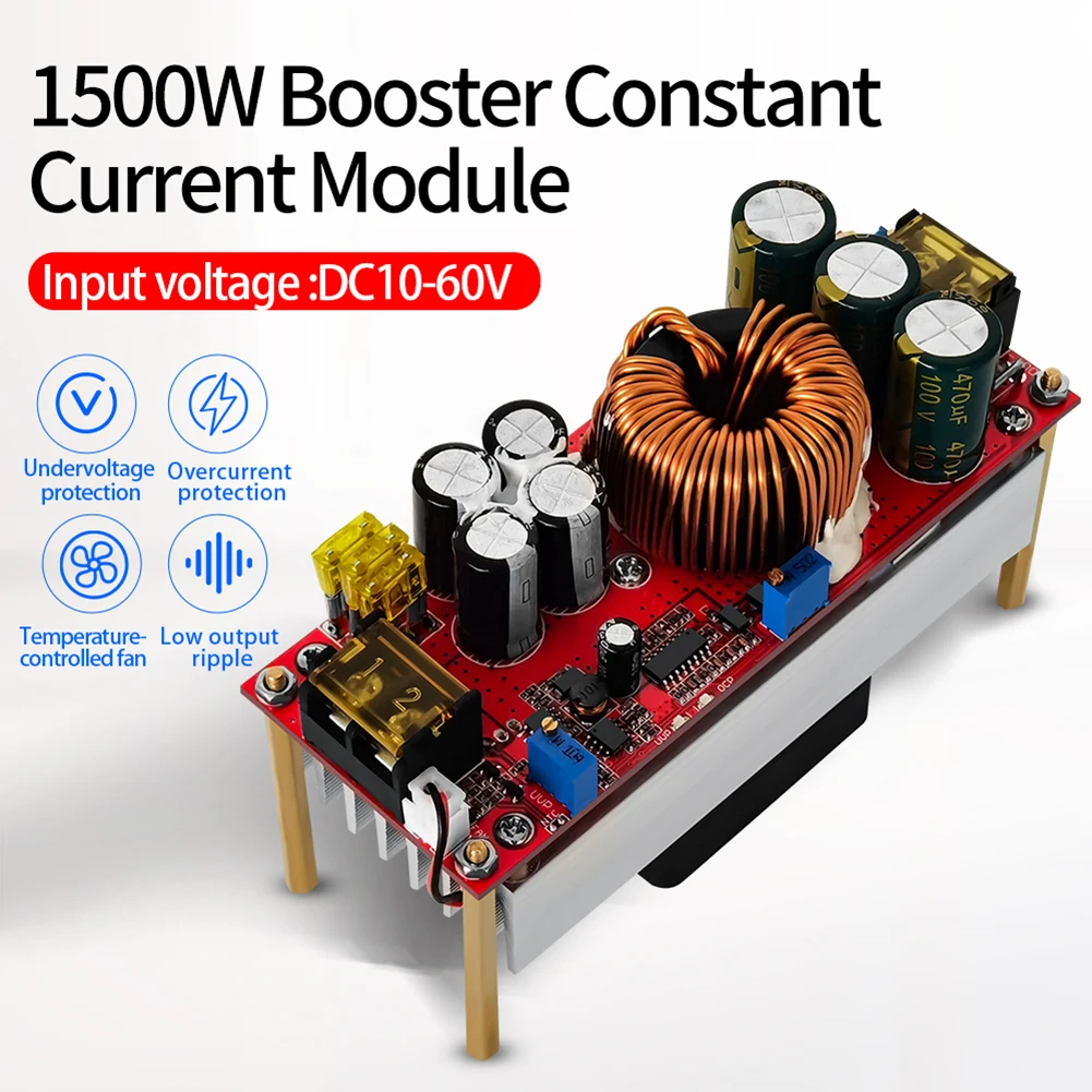 Boost Sabit Akım Modülü 30A Ayarlanabilir güç Yükseltici Güçlendirme Step-up Güç Kaynağı Modülü Elektrikli Araç için Güç Paneli Görüntü 4