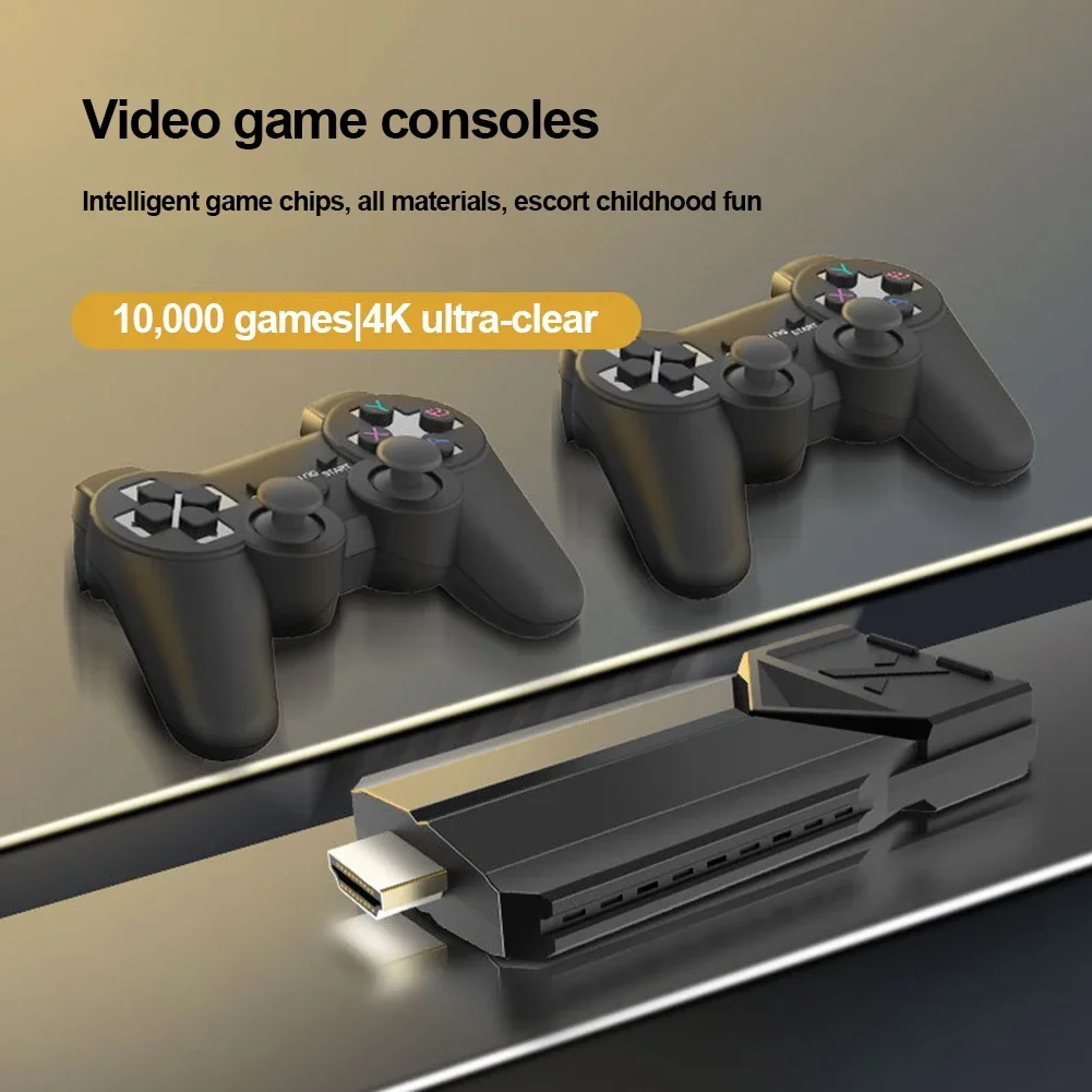 D90 Kablosuz Retro Oyun Konsolu video oyunu Sopa Dahili Oyun Oyun Oyuncu Konsolu 9 Emülatör HDMI Uyumlu Çıkış Görüntü 4